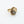 Winter Midnight Brass Ring with Pearl