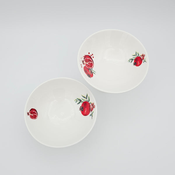 Pomegranate Footed Bowl