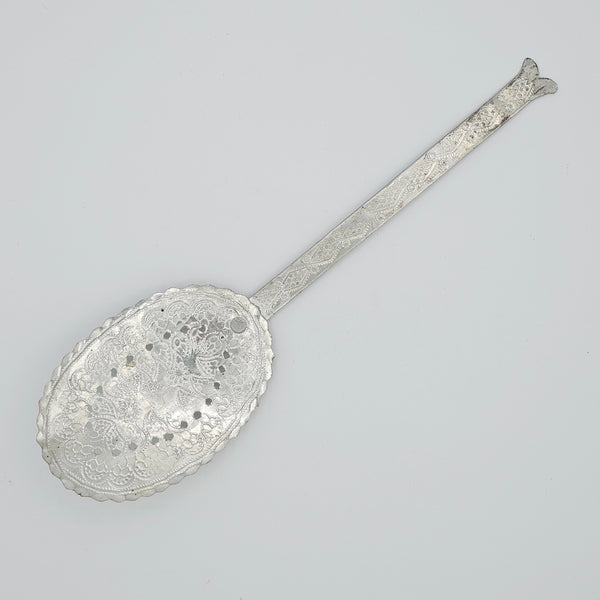 Handmade Oval Copper Spatula