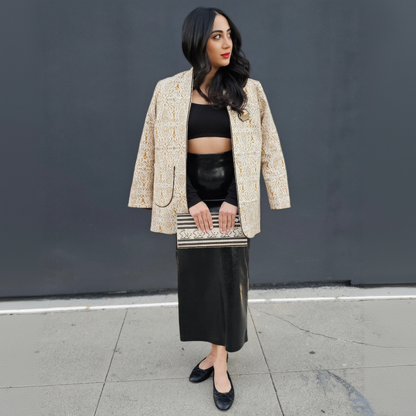 Handcrafted Ghalamkari Coat