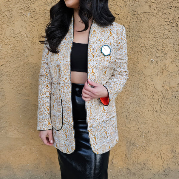 Handcrafted Ghalamkari Coat