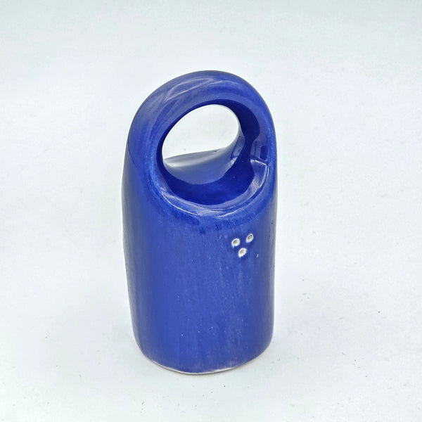 Navy Blue Nostalgic Ceramic Salt Shaker