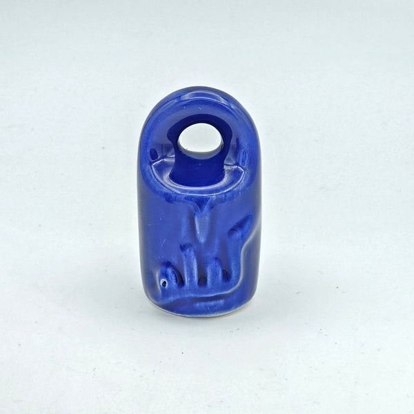 Navy Blue Nostalgic Ceramic Salt Shaker