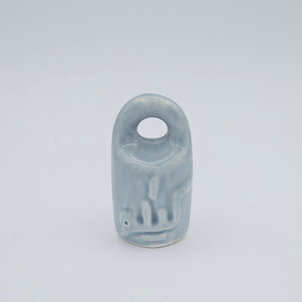 Gray Nostalgic Ceramic Salt Shaker