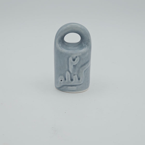 Gray Nostalgic Ceramic Salt Shaker