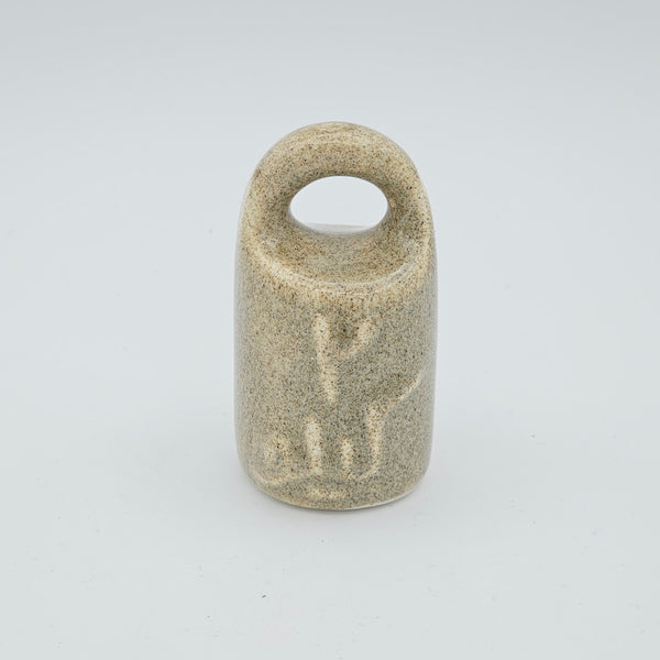 Sandy Nostalgic Ceramic Salt Shaker