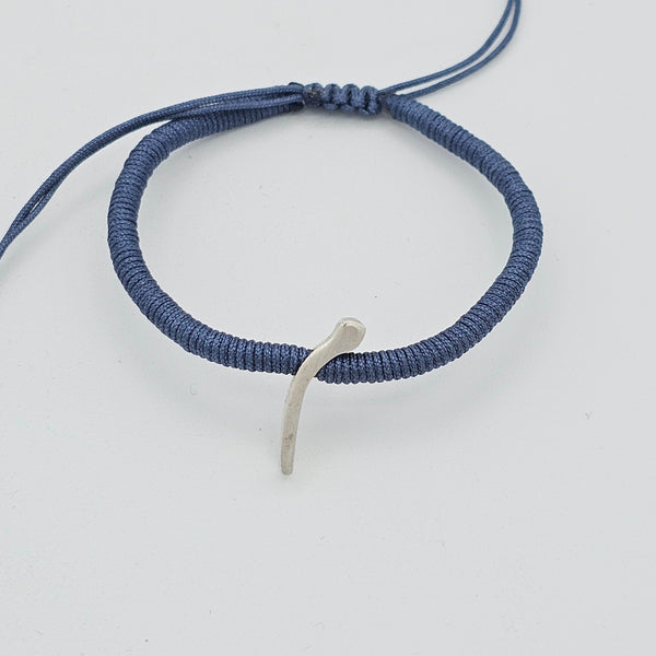 Farsi letter Adjustable Silver Bracelet