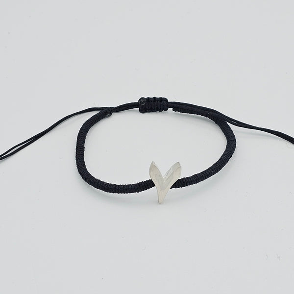 Farsi letter Adjustable Silver Bracelet