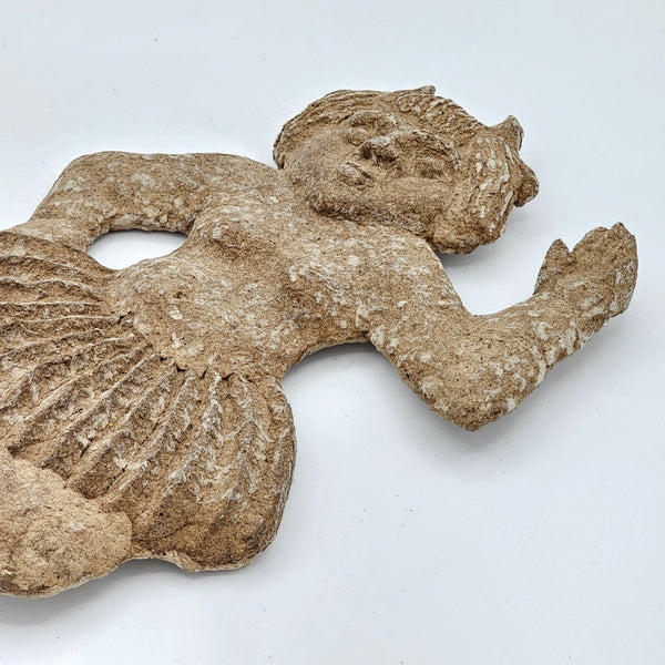 Handcrafted  Dancing Deev Papier-Mâché Wall Art