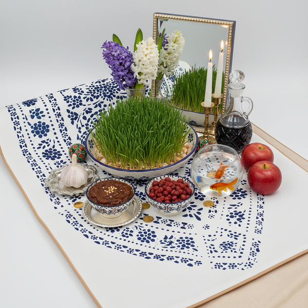 Persian Flower Stamp Runner