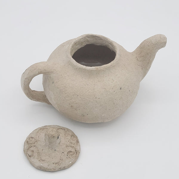 Handcrafted Tea Pot Papier-Mâché