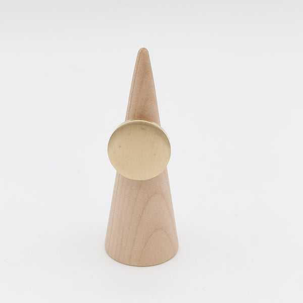 Geometric Shapes Brass Rings