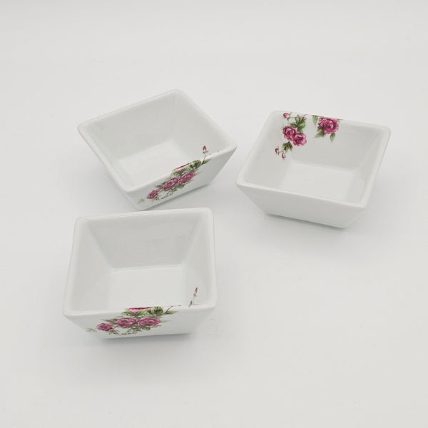 GoleSorkhi Small Square Bowl