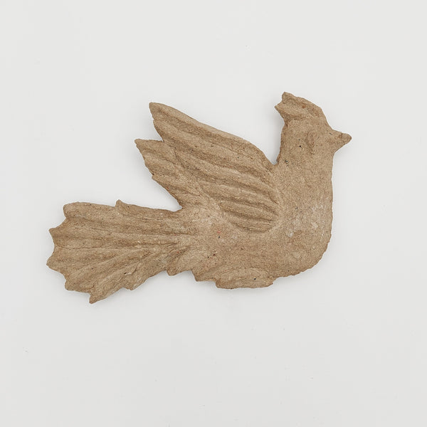 Handcrafted Hoopoes Papier-Mâché Wall Art