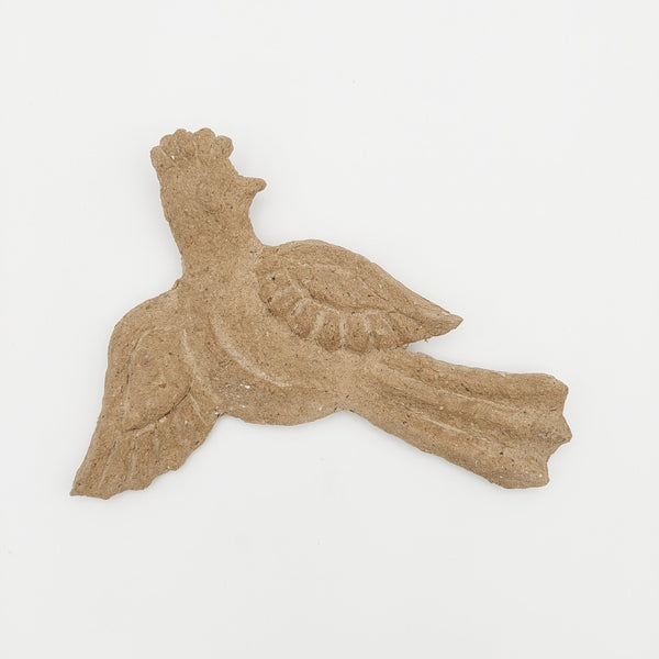 Handcrafted Flaying Bird Papier-Mâché Wall Art