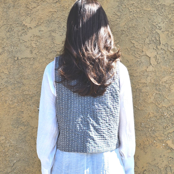 Golestan Blue Blossom Vest