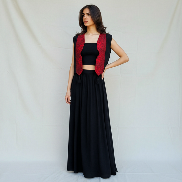 Roya Ghalamkari Vest