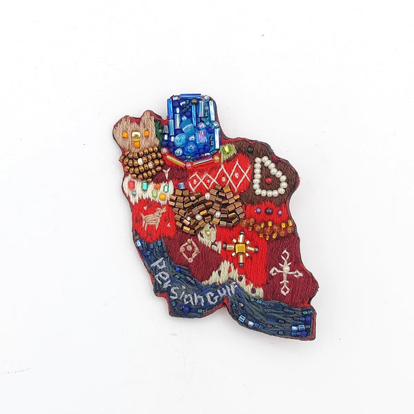 Handcrafted Persia Brooch
