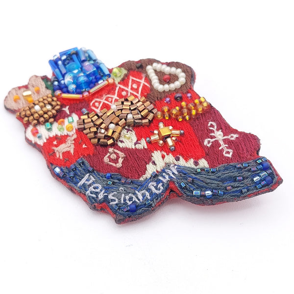 Handcrafted Persia Brooch
