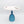Golesorkhi Rounded Plate with Blue Glass Stand