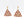 Hand-Beaded Brown Triangle Embroidery