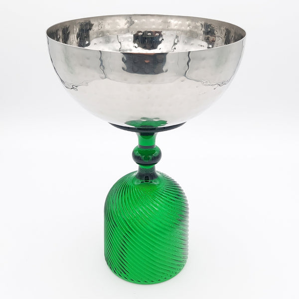 Serving Bowl With Green Stand