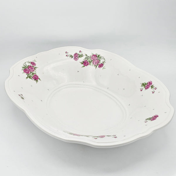 Larg Golesorkhi Serving Bowl with Gold Touches