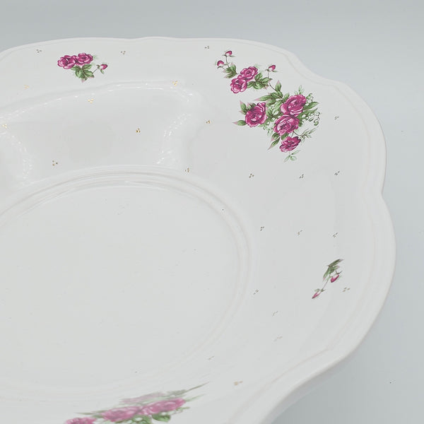 Larg Golesorkhi Serving Bowl with Gold Touches