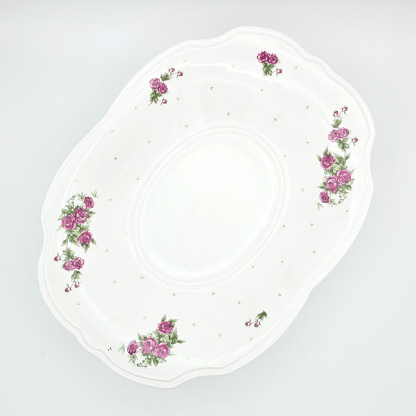 Larg Golesorkhi Serving Bowl with Gold Touches