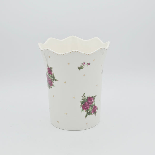 GoleSorkhi Vase with Gold Touches