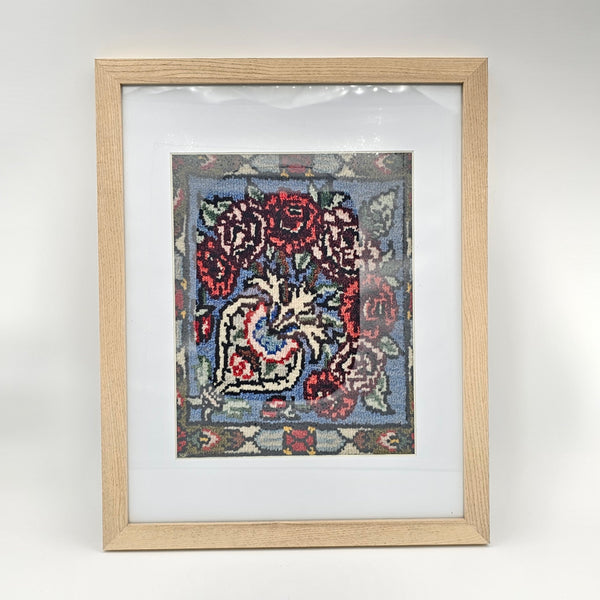 Flower Basket Bakhtiari Rug Wall Art