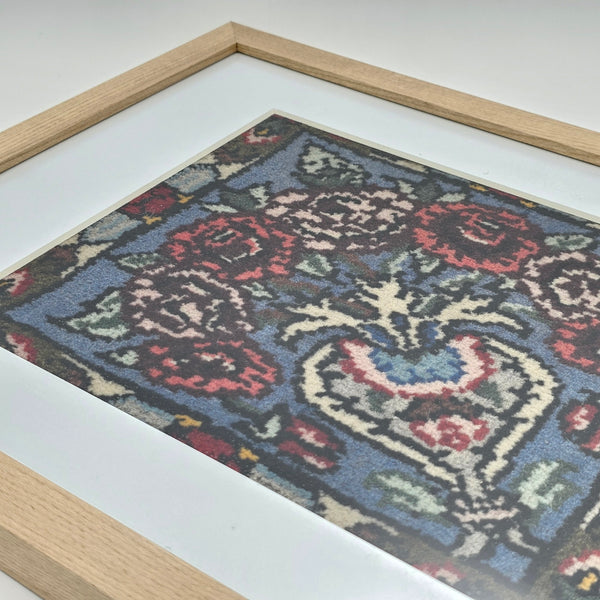 Flower Basket Bakhtiari Rug Wall Art