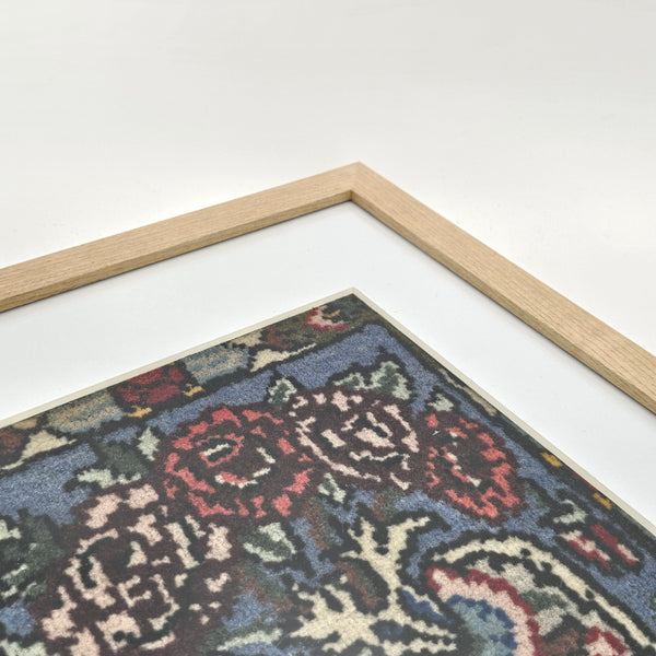 Flower Basket Bakhtiari Rug Wall Art