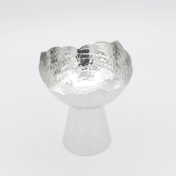 Wave Copper Bowl with Stand