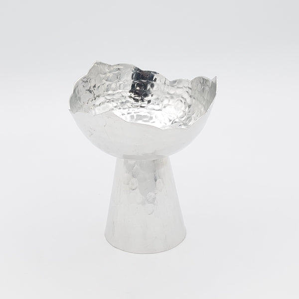 Wave Copper Bowl with Stand