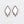 Diamond Shape Mirror Earring