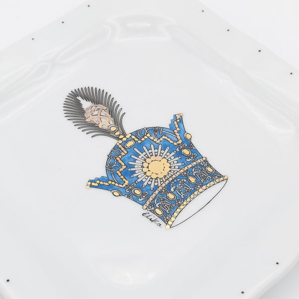 Pahlavi Crown Appetizer Plate