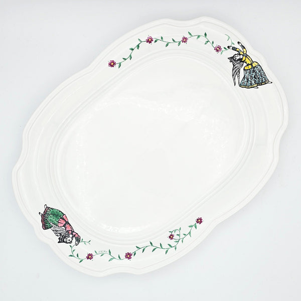 Persian Angels Serving Platter