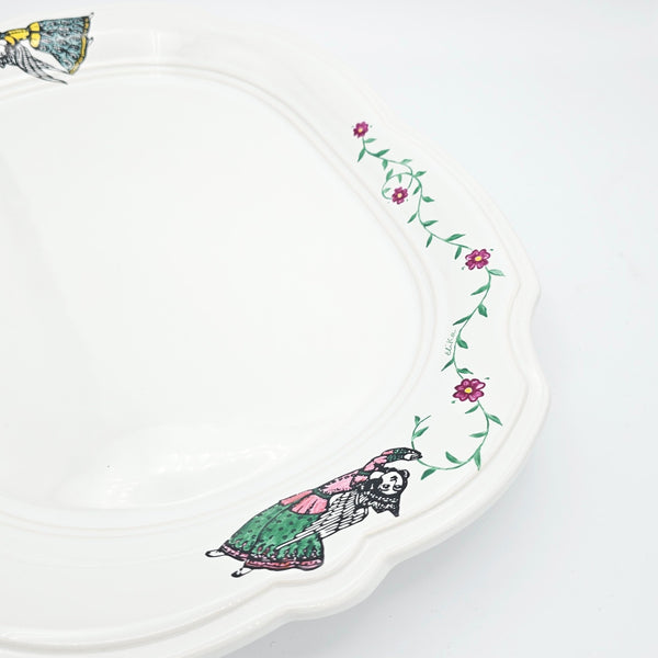 Persian Angels Serving Platter