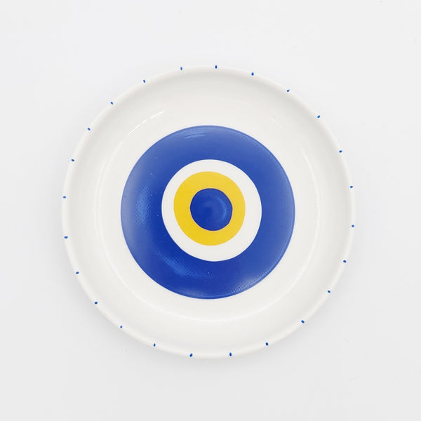 Evil Eye Round Appetizer Plate