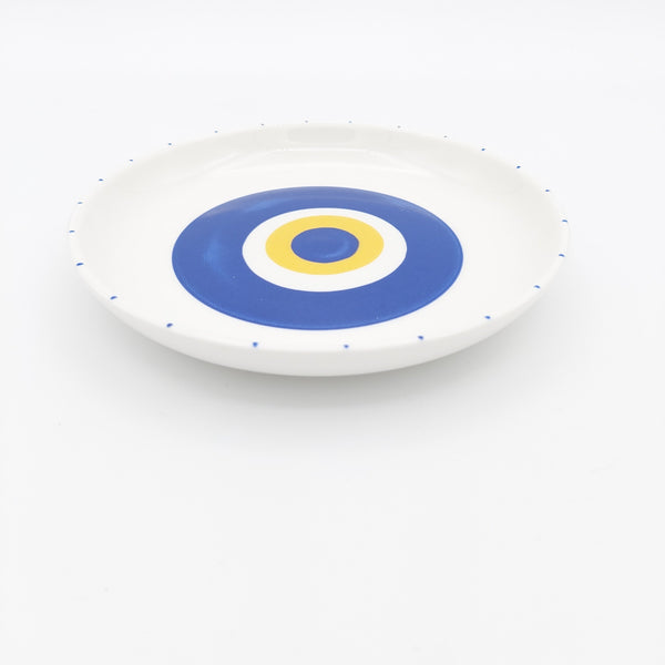 Evil Eye Round Appetizer Plate