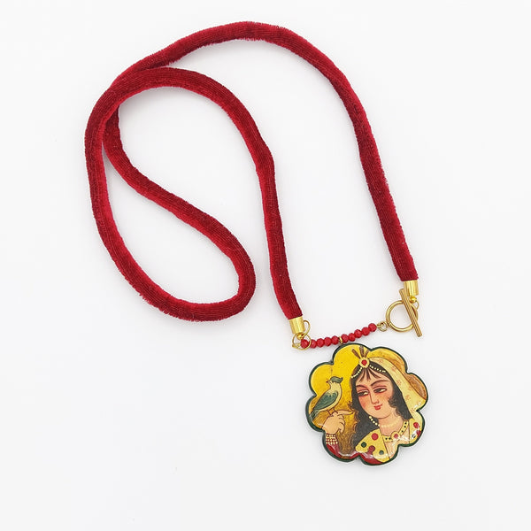 Anahita Paper Mache Necklace