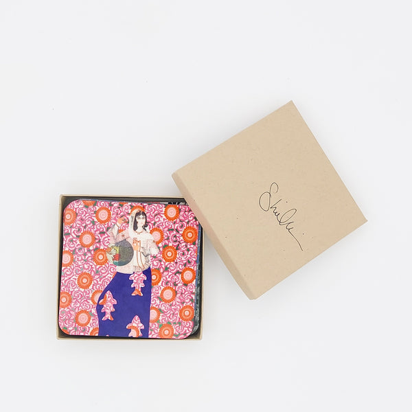 Whispers of Qajar Coasters