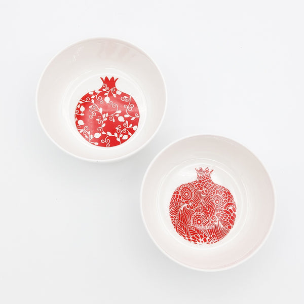 Pomegranate Rounded Bowl