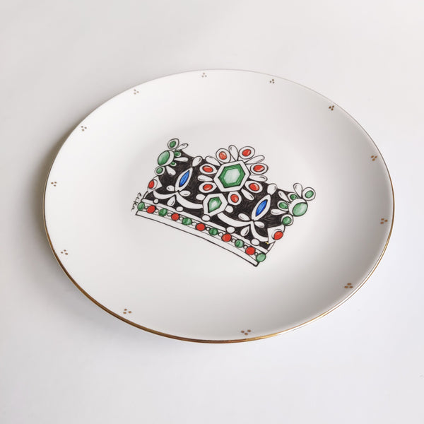 Hand Painted Shahbanou's Crown