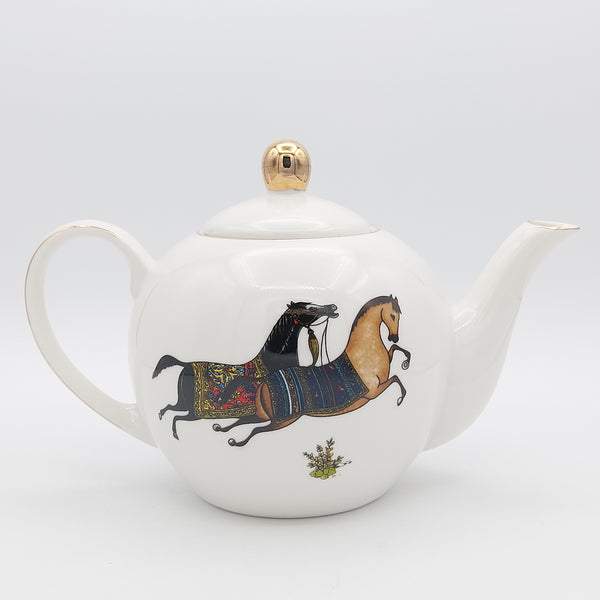 Torkaman Horses Teapot