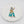 Hand Painted Saffron Qajar Lady Plate
