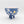 Blue Bird & Flower Footed Bowl