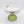 Golesorkhi Shallow Bowl With Olive Green Glass Stand