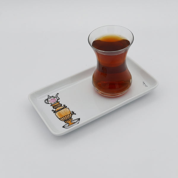 Samavar Saucer with Persian Tea Cup